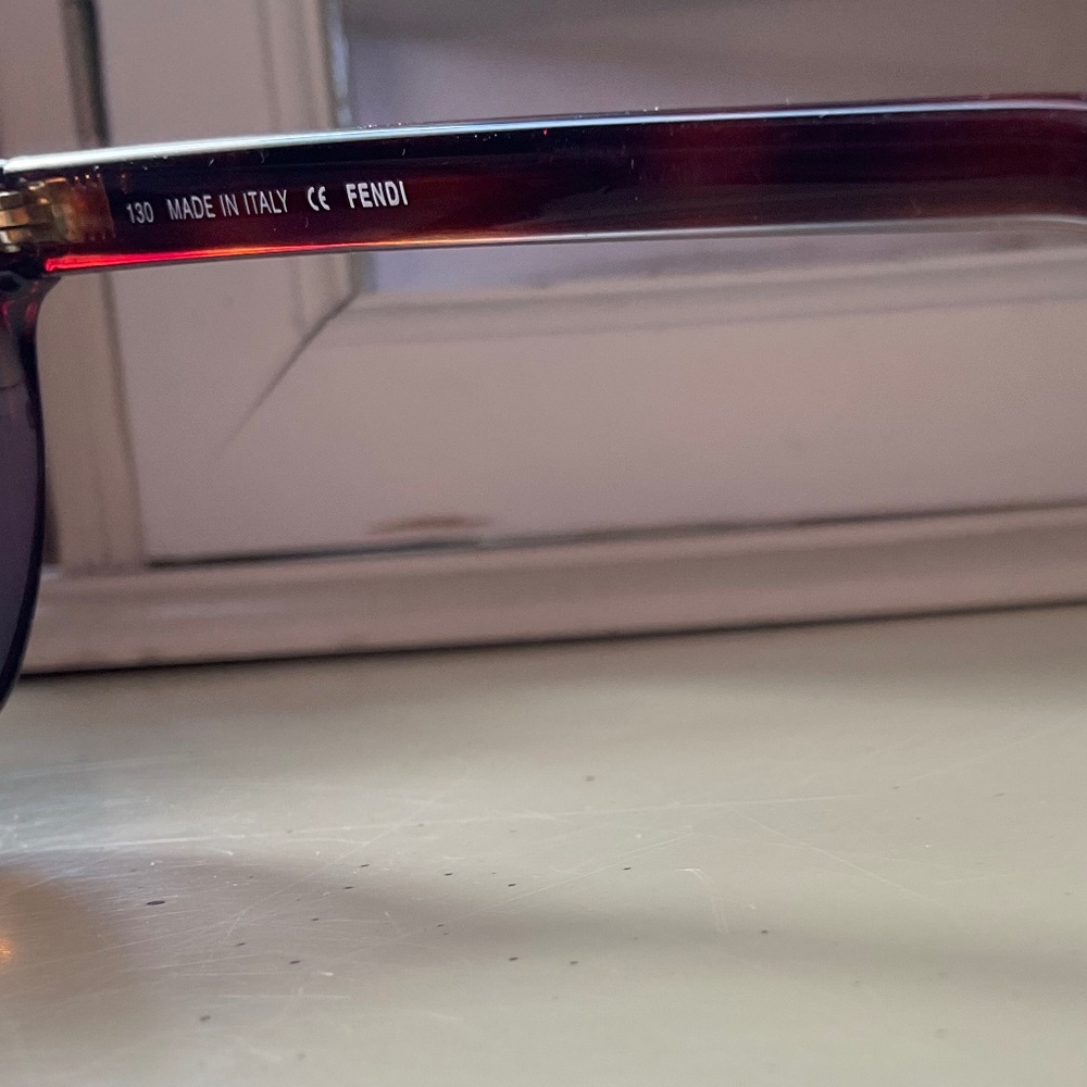Cole Han and Fendi Womens sunglasses, brown ,used. - Picture 5 of 7